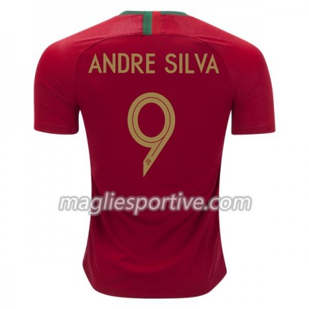 Completo Calcio Portogallo Ander Silva 9 Divisa Prima Mondiali 2018